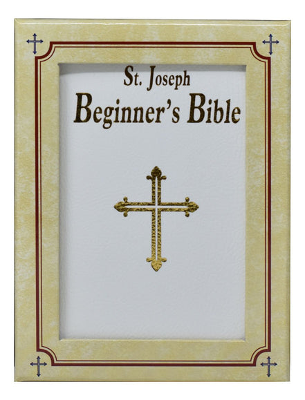 St. Joseph Beginner's Bible - Imitation Leather - White image 7