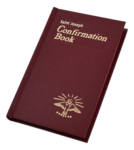 Saint Joseph Confirmation Book - Hardcover - Burgundy image 1