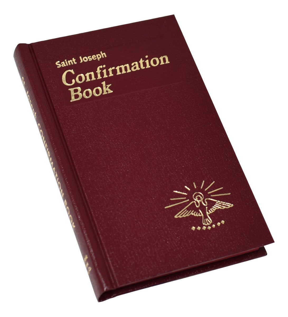 Saint Joseph Confirmation Book - Hardcover - Burgundy image 2