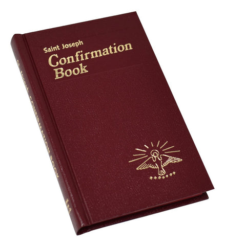 Saint Joseph Confirmation Book - Hardcover - Burgundy image 2