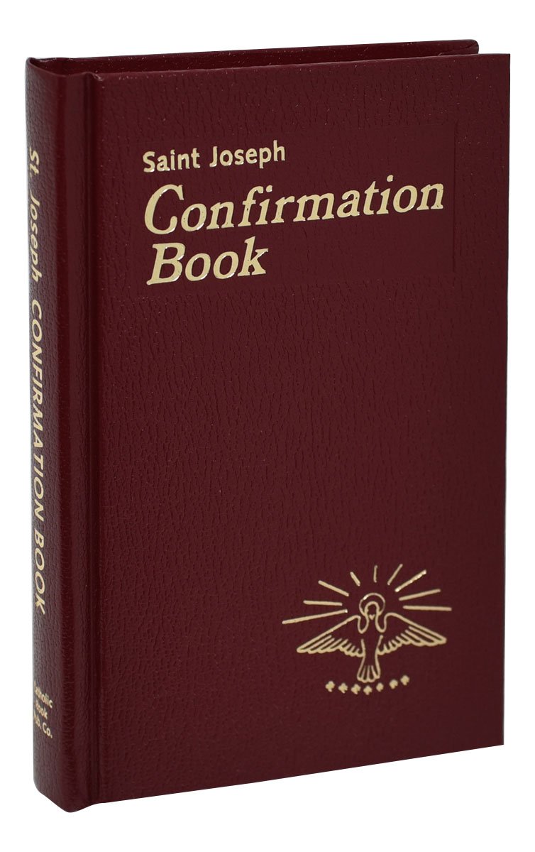 Saint Joseph Confirmation Book - Hardcover - Burgundy image 4