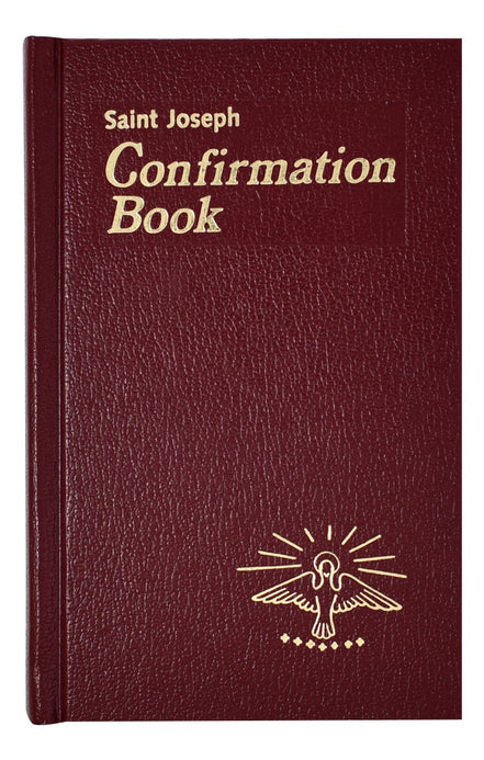 Saint Joseph Confirmation Book - Hardcover - Burgundy image 5