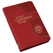 Saint Joseph Confirmation Book - Imitation Leather - Red image 2
