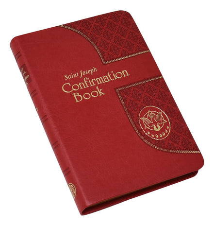 Saint Joseph Confirmation Book - Imitation Leather - Red image 2