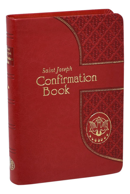 Saint Joseph Confirmation Book - Imitation Leather - Red image 4