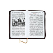 Saint Joseph Confirmation Book - Bonded Leather - Zipper Close - Burgundy image 5
