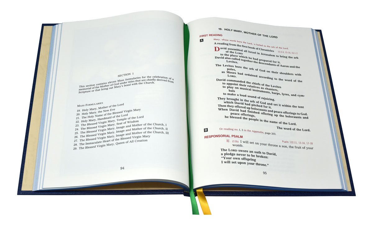 Collection Of Masses Of B.V.M. Vol. 2 Lectionary - Default Title image 6