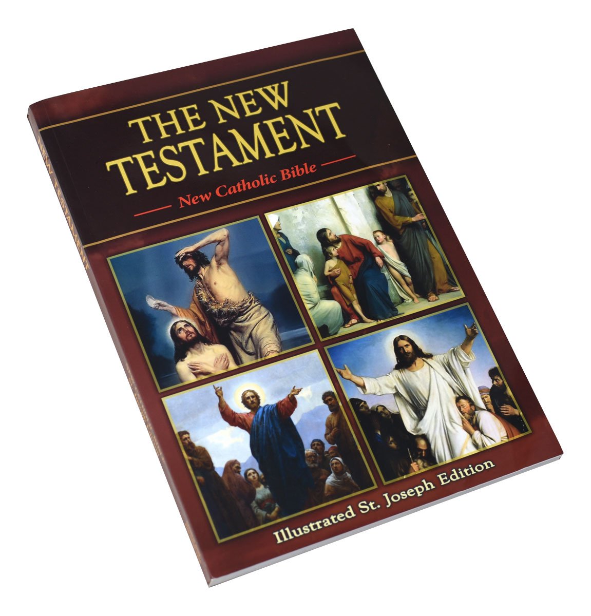 St. Joseph New Catholic Bible New Testament - 528-Page Edition - Paperback - Illustrated image 2