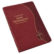 St. Joseph New Catholic Bible New Testament - 528-Page Edition - Dura-Lux - Burgundy image 2