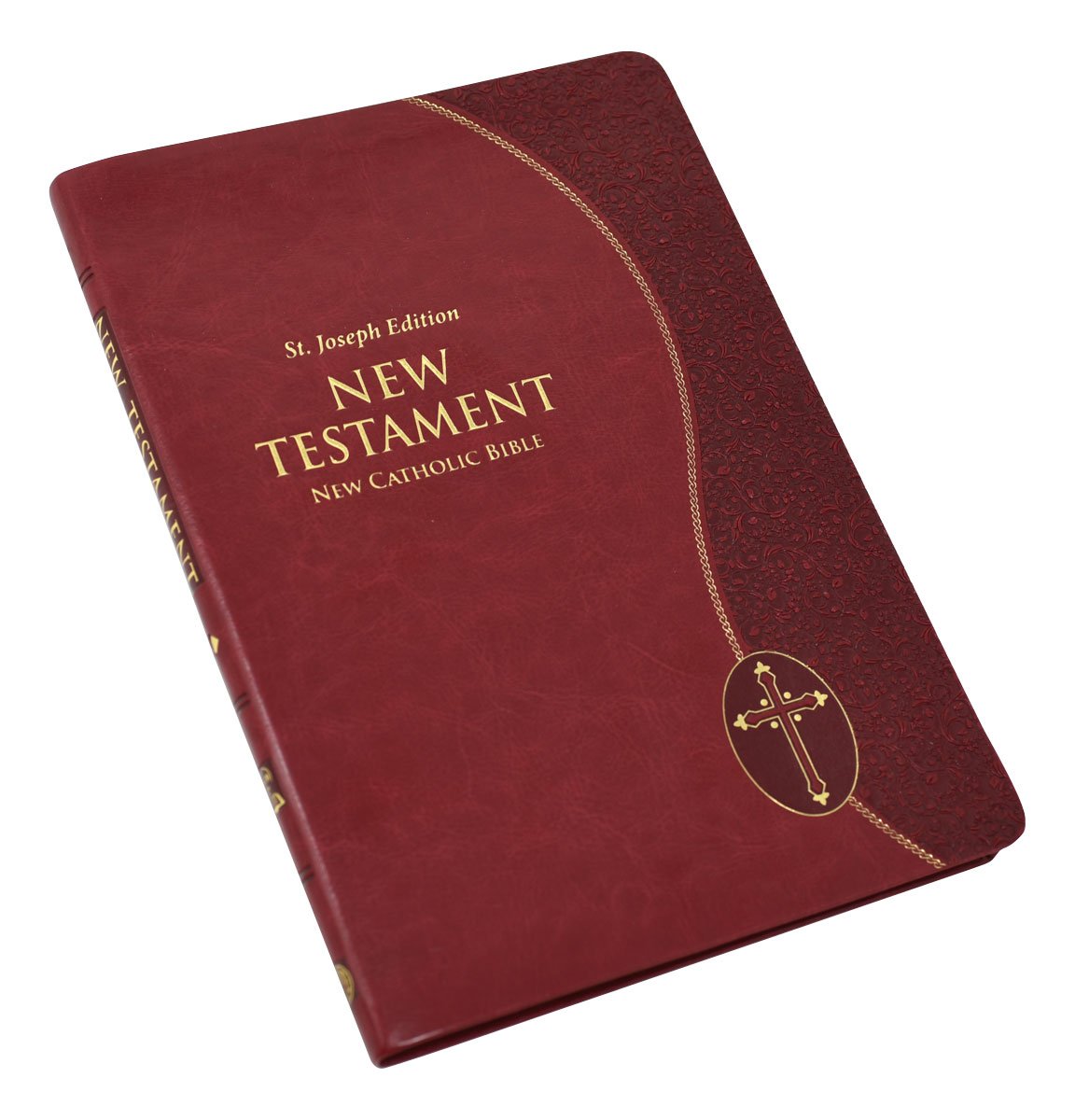 St. Joseph New Catholic Bible New Testament - 528-Page Edition - Dura-Lux - Burgundy image 2