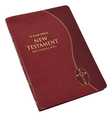 St. Joseph New Catholic Bible New Testament - 528-Page Edition - Dura-Lux - Burgundy image 2