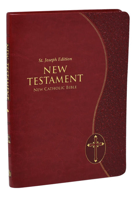 St. Joseph New Catholic Bible New Testament - 528-Page Edition - Dura-Lux - Burgundy image 4