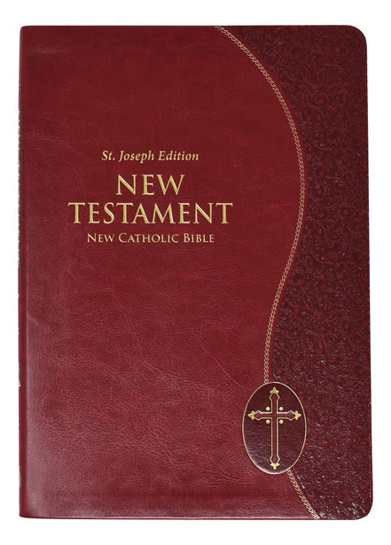 St. Joseph New Catholic Bible New Testament - 528-Page Edition - Dura-Lux - Burgundy image 5
