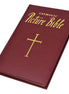 New Catholic Picture Bible - 5 3/4 X 8 3/4 Edition - Padded - Burgundy image 1