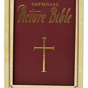 New Catholic Picture Bible - 5 3/4 X 8 3/4 Edition - Padded - Burgundy image 7