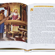 New Catholic Picture Bible - 5 3/4 X 8 3/4 Edition - Padded - White image 6