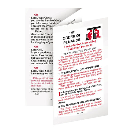Order of Penance Tri-fold for the Penitents - Default Title image 1