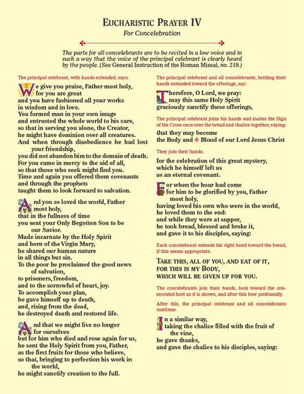 Eucharistic Prayer Cards - Default Title image 4