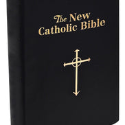 St. Joseph New Catholic Bible - Compact Size - Imitation Leather - Black image 1
