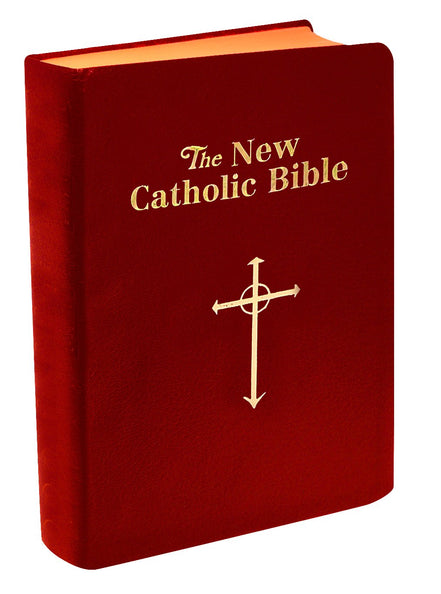 St. Joseph New Catholic Bible - Compact Size - Flexible - Burgundy image 1