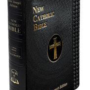 St. Joseph New Catholic Bible - Compact Size - Dura-Lux - Black image 1
