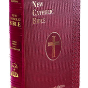 St. Joseph New Catholic Bible - Compact Size - Dura-Lux - Burgundy image 1