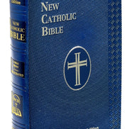 St. Joseph New Catholic Bible - Compact Size - Dura-Lux - Blue image 1