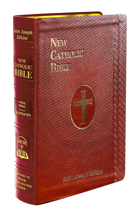 St. Joseph New Catholic Bible - Compact Size - Dura-Lux - Brown image 1