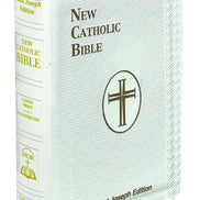 St. Joseph New Catholic Bible - Compact Size - Dura-Lux - White image 1