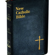St. Joseph New Catholic Bible - Compact Size - Zipper Close - Black image 1