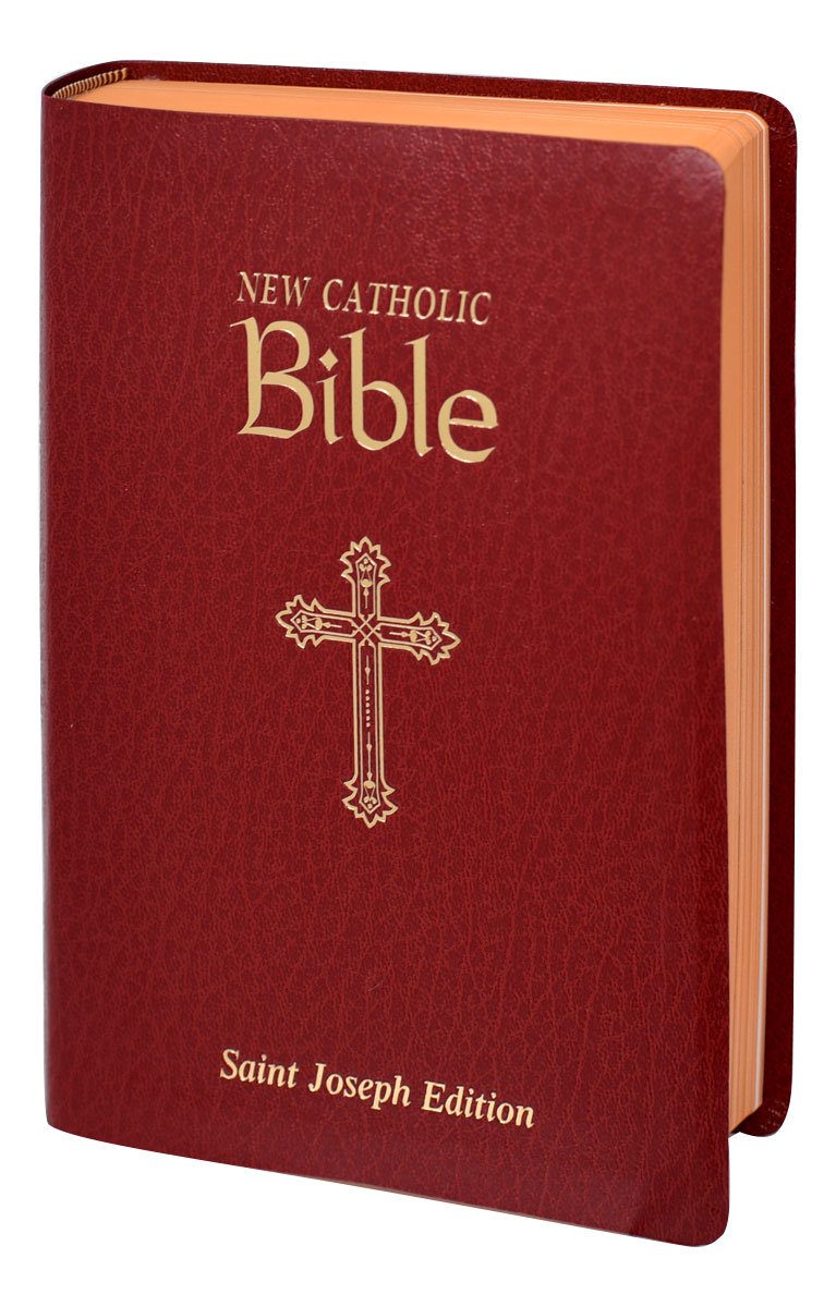St. Joseph New Catholic Bible (Gift Edition-Personal Size) - Simulated Leather - Burgundy image 3