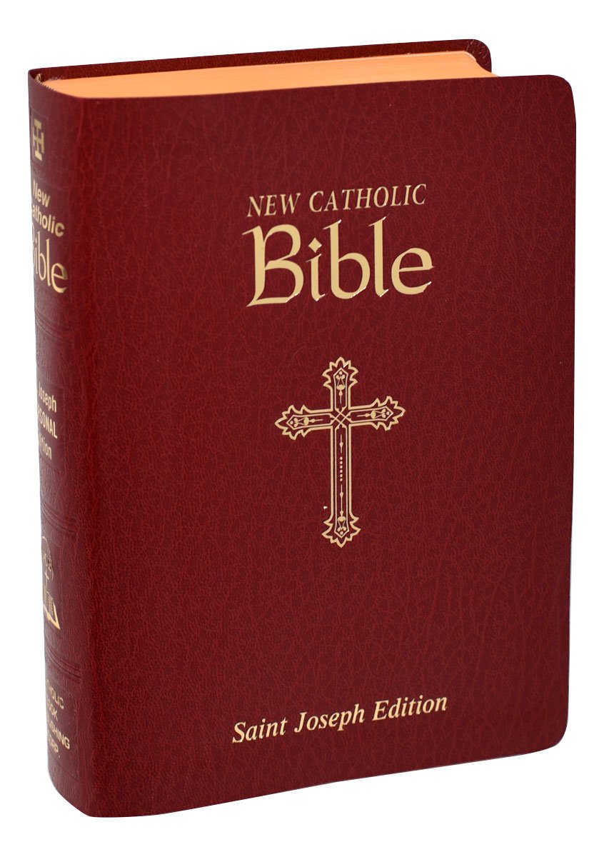 St. Joseph New Catholic Bible (Gift Edition-Personal Size) - Simulated Leather - Burgundy image 4