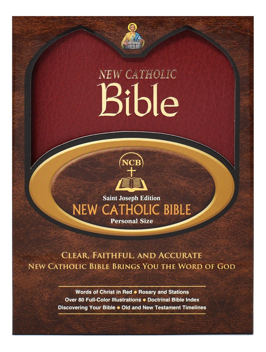 St. Joseph New Catholic Bible (Gift Edition-Personal Size) - Simulated Leather - Burgundy image 6
