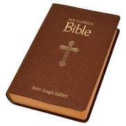 St. Joseph New Catholic Bible (Gift Edition-Personal Size) - Simulated Leather - Brown image 1