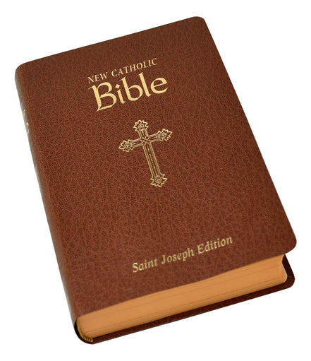 St. Joseph New Catholic Bible (Gift Edition-Personal Size) - Simulated Leather - Brown image 2