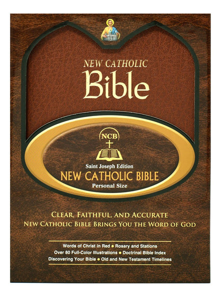 St. Joseph New Catholic Bible (Gift Edition-Personal Size) - Simulated Leather - Brown image 6