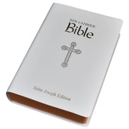 St. Joseph New Catholic Bible (Gift Edition-Personal Size) - Simulated Leather - White image 1