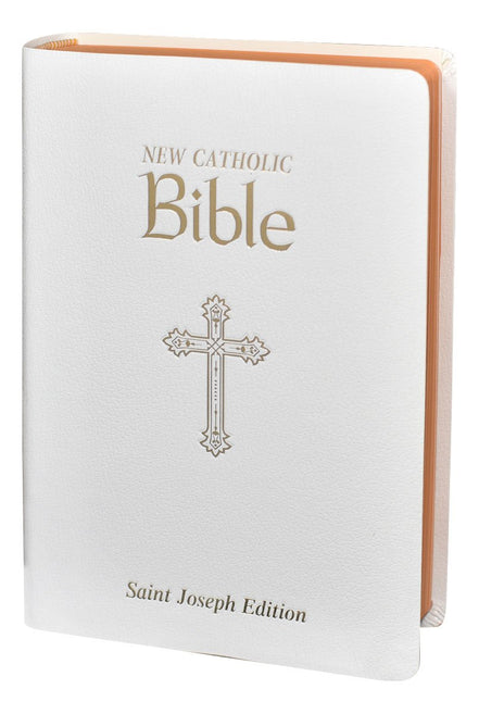St. Joseph New Catholic Bible (Gift Edition-Personal Size) - Simulated Leather - White image 3
