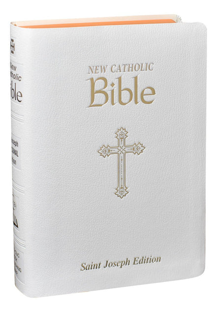 St. Joseph New Catholic Bible (Gift Edition-Personal Size) - Simulated Leather - White image 4