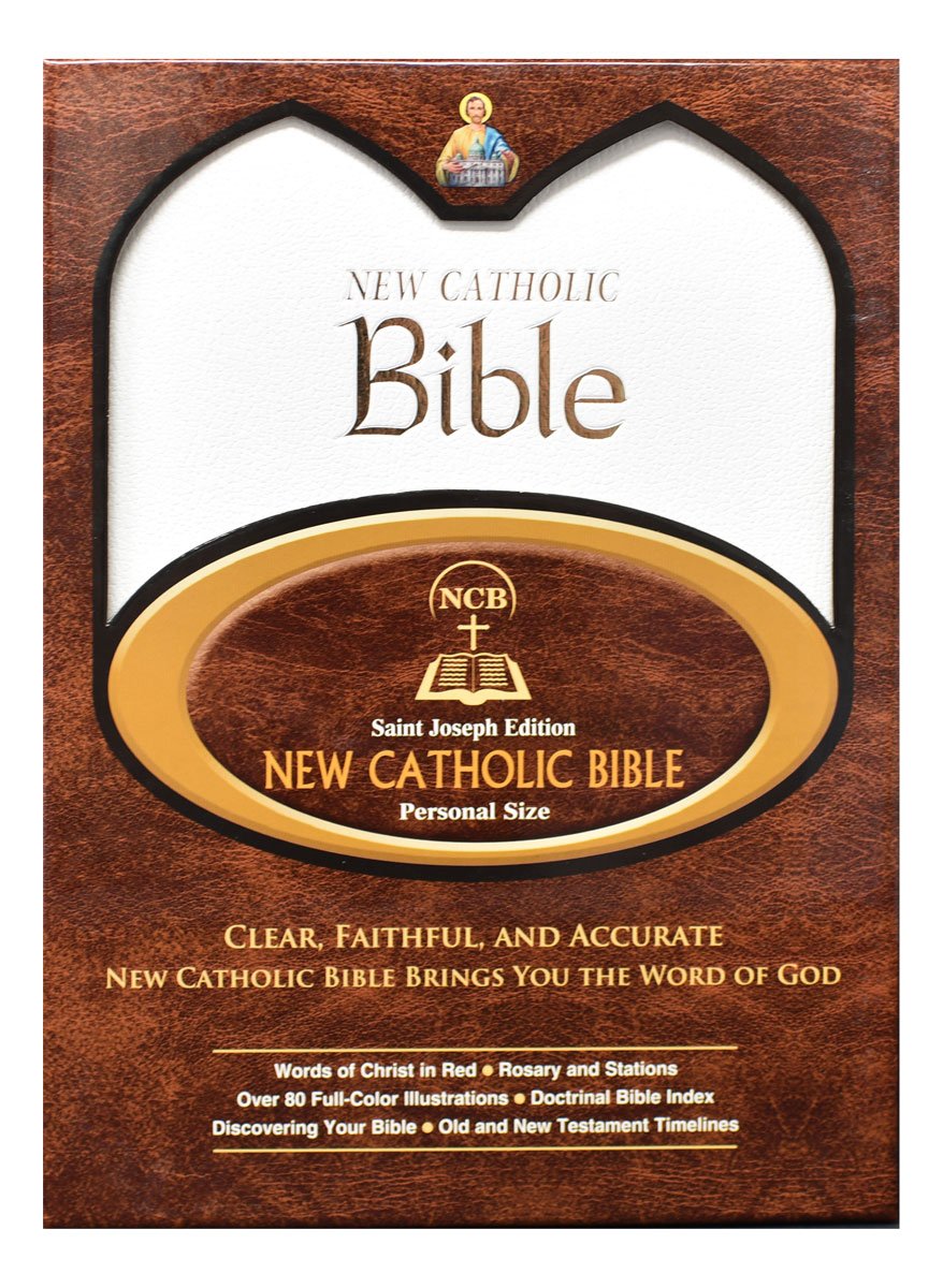 St. Joseph New Catholic Bible (Gift Edition-Personal Size) - Simulated Leather - White image 6