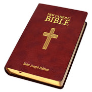 St. Joseph New Catholic Bible (Gift Edition-Personal Size) - Bonded Leather - Burgundy image 1