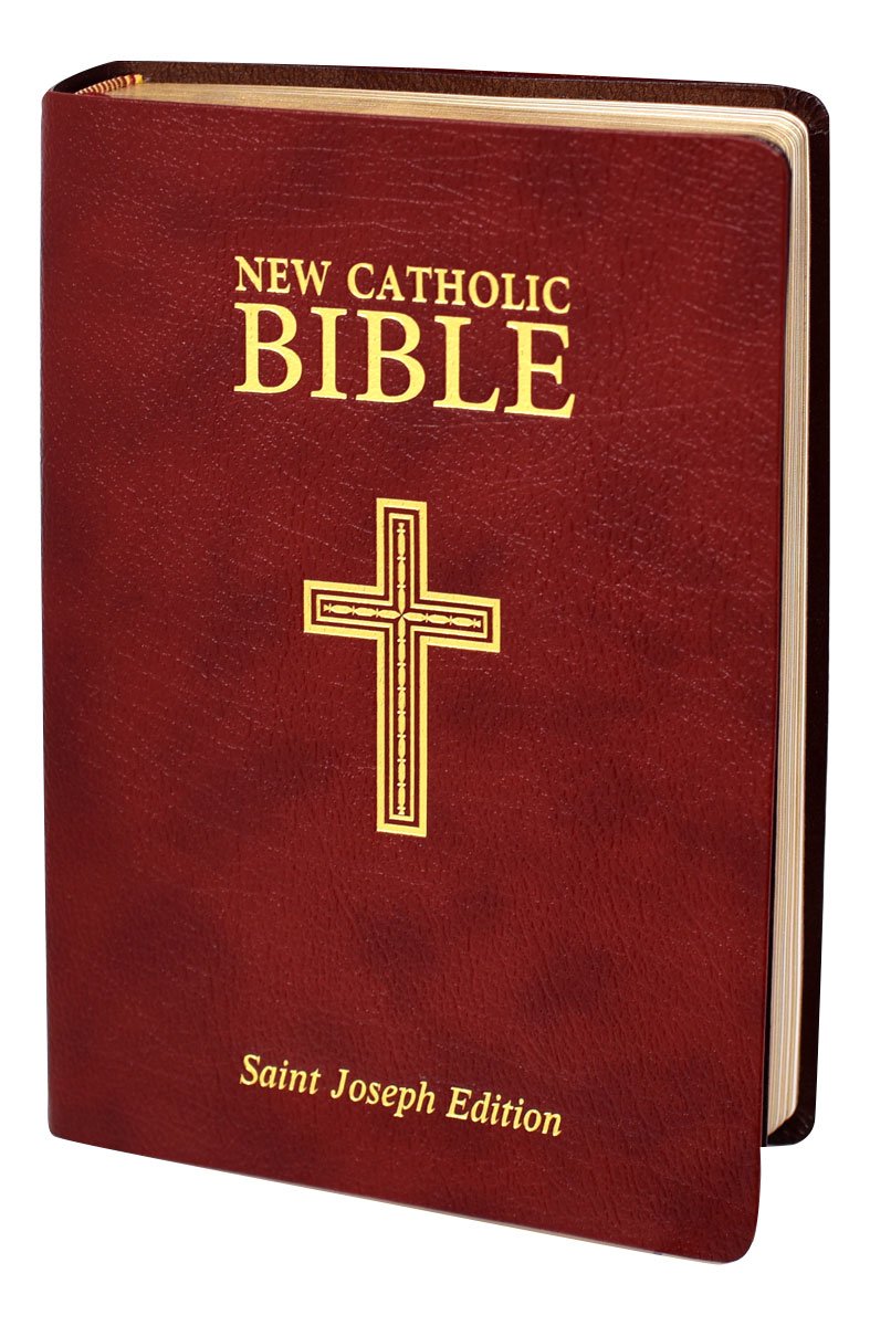 St. Joseph New Catholic Bible (Gift Edition-Personal Size) - Bonded Leather - Burgundy image 3