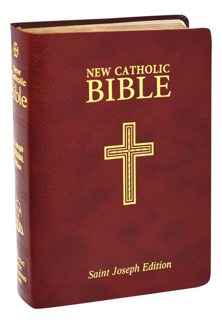 St. Joseph New Catholic Bible (Gift Edition-Personal Size) - Bonded Leather - Burgundy image 4