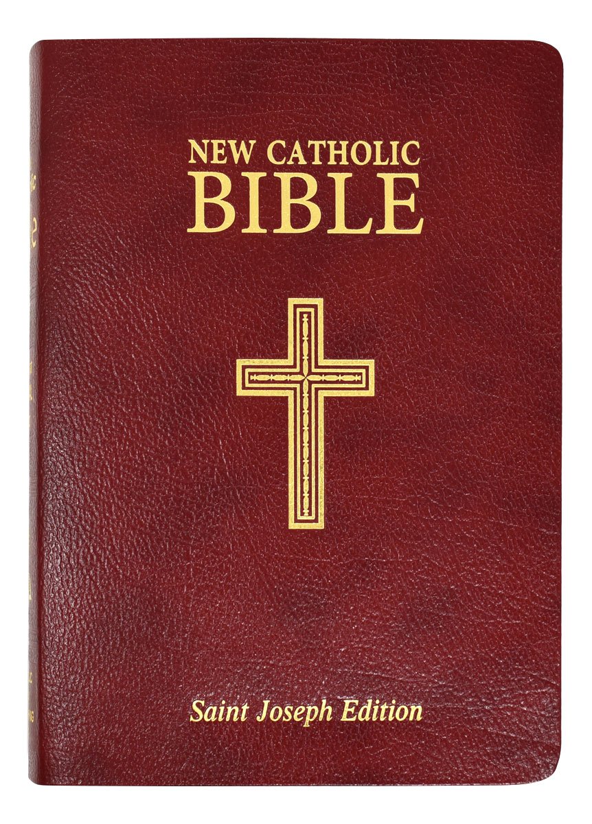 St. Joseph New Catholic Bible (Gift Edition-Personal Size) - Bonded Leather - Burgundy image 5