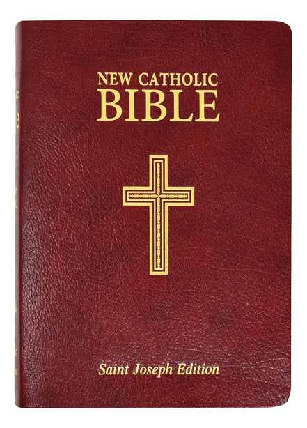 St. Joseph New Catholic Bible (Gift Edition-Personal Size) - Bonded Leather - Burgundy image 5