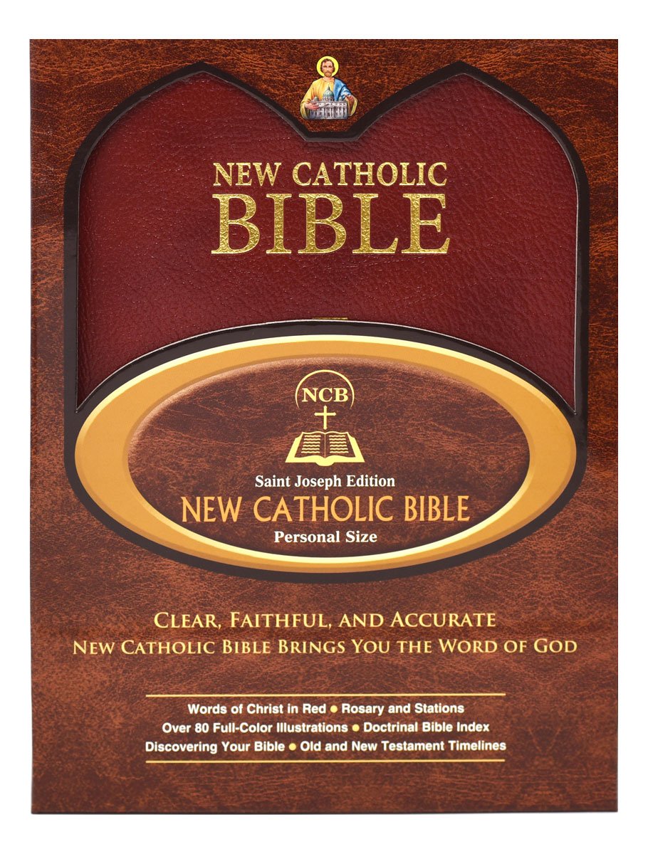 St. Joseph New Catholic Bible (Gift Edition-Personal Size) - Bonded Leather - Burgundy image 6