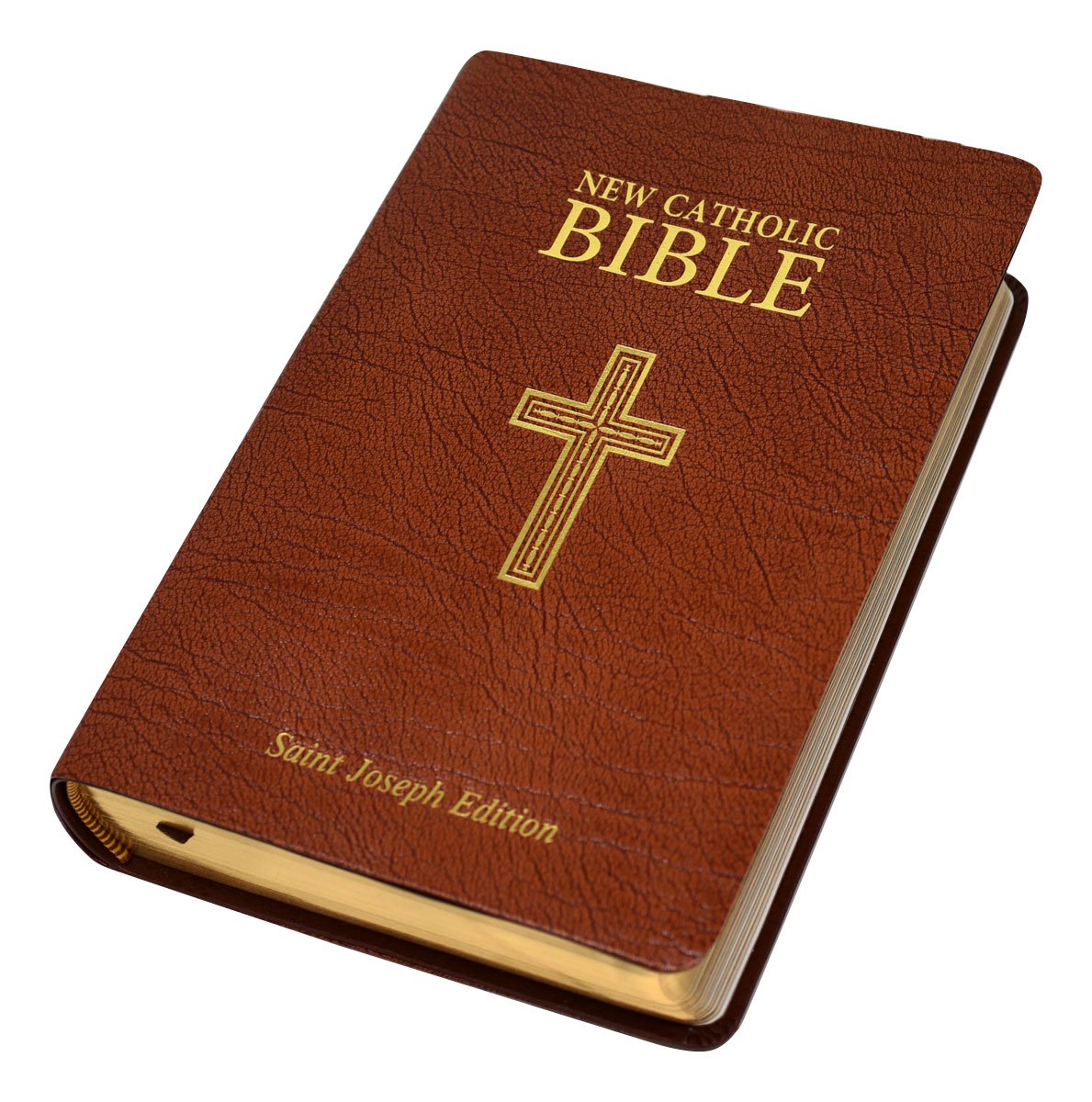 St. Joseph New Catholic Bible (Gift Edition-Personal Size) - Bonded Leather - Brown image 1