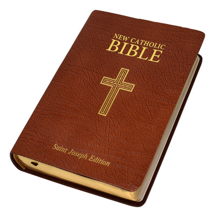 St. Joseph New Catholic Bible (Gift Edition-Personal Size) - Bonded Leather - Brown image 1