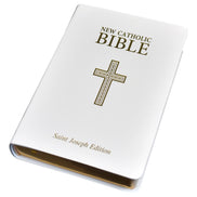 St. Joseph New Catholic Bible (Gift Edition-Personal Size) - Bonded Leather - White image 1