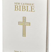 St. Joseph New Catholic Bible (Gift Edition-Personal Size) - Bonded Leather - White image 3